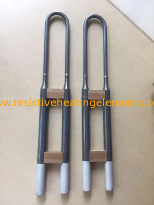 U형 몰리브덴 디실리사이드 원소 1800C 산업 오븐 난방 원소