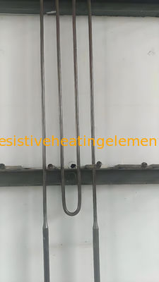 고온 MoSi2 원소 100mm-1000mm Moly 디실리사이드 난방 원소